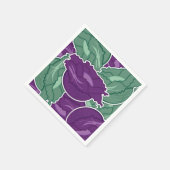 Funky Mixed Cabbage Serviette (Ecke)