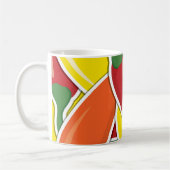 Funky Mixed Chili Paprikaschoten Kaffeetasse (Links)