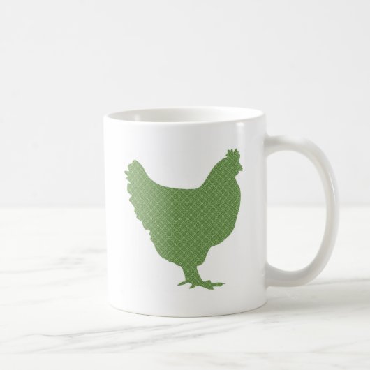 Funky modernes Huhn Kaffeetasse (Rechts)