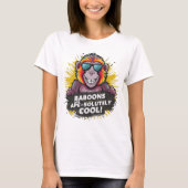Funky Monkey: Affen sind völlig Cool T-Shirt (Vorderseite)