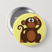 Funky Monkey Button (Vorne & Hinten)