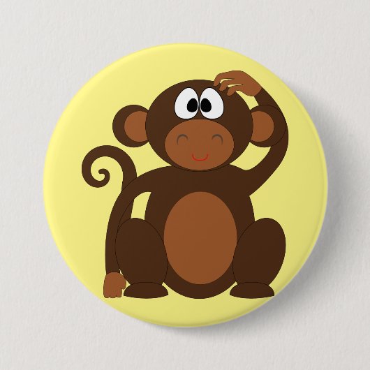 Funky Monkey Button (Vorderseite)