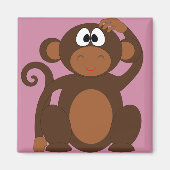 Funky Monkey Magnet (Vorne)