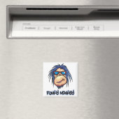 Funky Monkey-Magnet Magnet (In Situ (Geschirrspüler))