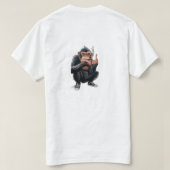 Funky Monkey T-Shirt (Design Rückseite)