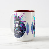 Funky Monkey Tasse (Vorderseite Links)