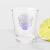 Funky Monkey Tribal Schnapsglas (Rückseite)