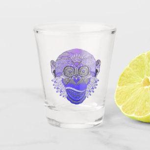 Funky Monkey Tribal Schnapsglas