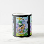 Funky Monkey und Banana Bird Kaffeetasse (Mittel)
