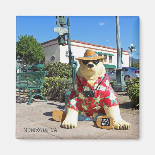 Funky Monrovia Magnet! Magnet (Vorne)