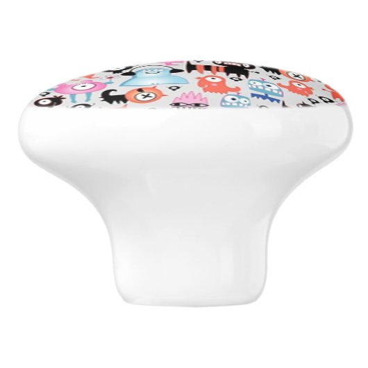 Funky Monsters Keramikknauf (Seitenansicht)