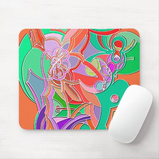 Funky Mousepad (Mit Mouse)