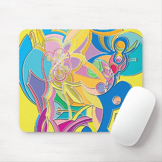 Funky Mousepad (Mit Mouse)