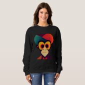 Funky Munky Turban Monkey Sweatshirt (Vorne ganz)
