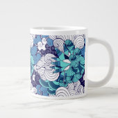 Funky-Muschelmuster Jumbo-Tasse (Rechts)