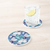 Funky-Muschelmuster Untersetzer (Seite)