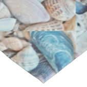 Funky Muscheln Holiday Seaside Pattern Tischdecke (Schrägansicht)