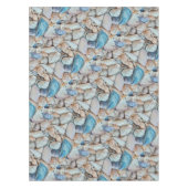 Funky Muscheln Holiday Seaside Pattern Tischdecke (Vorderseite)