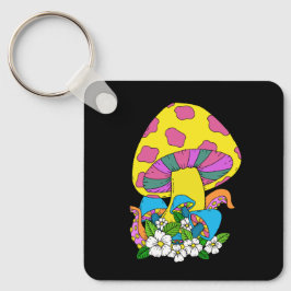 Funky Mushroom Schlüsselanhänger
