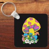 Funky Mushroom Schlüsselanhänger (Vorderseite)