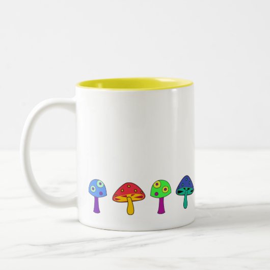 Funky Mushroom Tasse (Links)