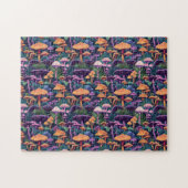 Funky Mushrooms Pattern Puzzle (Horizontal)