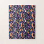 Funky Mushrooms Pattern Puzzle (Vertikal)