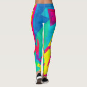 Funky Neon Leggings (Rückseite)