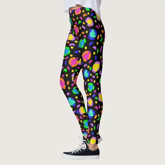 Funky Neon Leopard Leggings (Links)