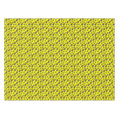 Funky Neon-Regenbogenblock-Muster Tischdecke (Vorderseite (Horizontal))
