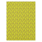 Funky Neon-Regenbogenblock-Muster Tischdecke (Vorderseite)
