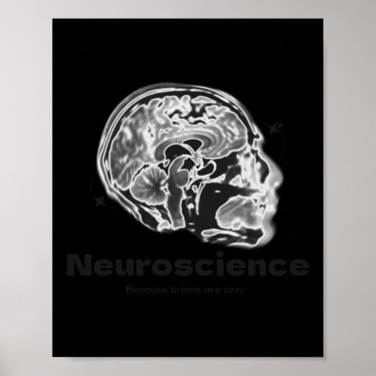 Funky Nerdy Sticker Poster (Vorne)