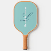 Funky New Game Retro Style Funny Pickleball Schläger (Rückseite)