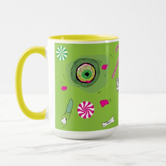 Funky Niedlich Dark Sweet Sweet Death and Candy! Tasse (Links)