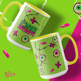 Funky Niedlich Funny Zombie Antidote Pun Tasse