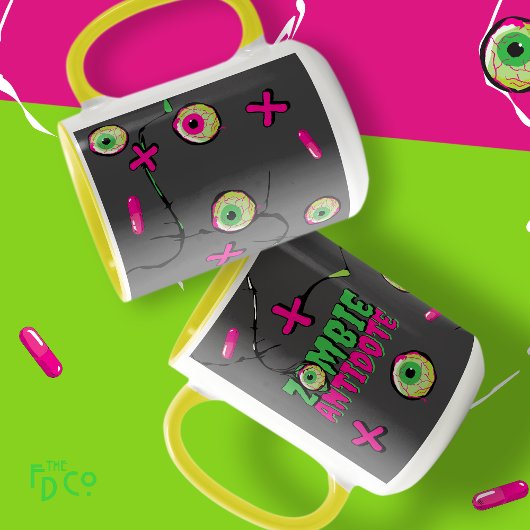 Funky Niedlich Funny Zombie Antidote Tasse