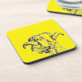 Funky Niedlich Sheep Ram Getränkeuntersetzer (Linke Seite)