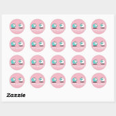 Funky Niedlich Two Sheep Friendship Sticker (Blatt)