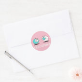 Funky Niedlich Two Sheep Friendship Sticker (Umschlag)