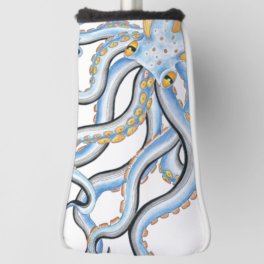 Funky Octopus Golf Headcover (Rotieren 90)