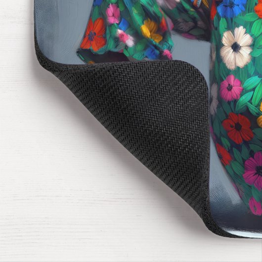 Funky Old Lady Dancing Mousepad (Ecke)