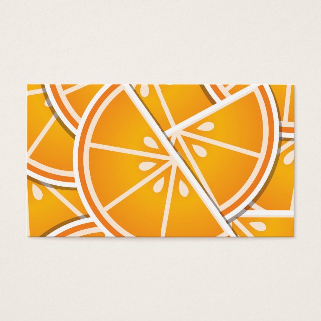 Funky orange Keile (Vorderseite)