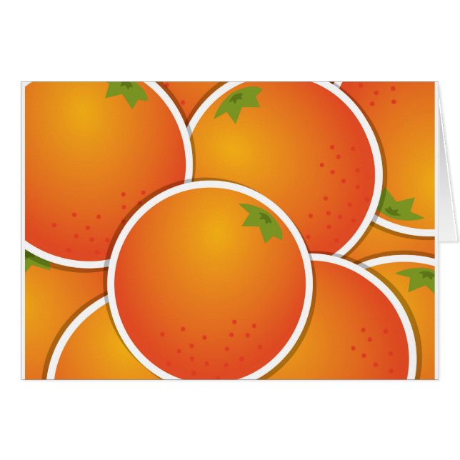 Funky Orangen (Vorderseite (Horizontal))