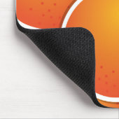 Funky Orangen Mousepad (Ecke)