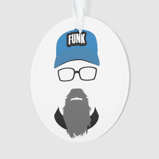 Funky-Ornament Ornament (Vorderseite)