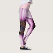 Funky Osteospermum Blume Leggings (Rechts)