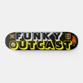FUNKY OUTCAST JMT 7 3/4" Skateboarddecke Skateboard (Horizontal)