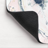 Funky Owl Portrait Mousepad (Ecke)