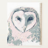 Funky Owl Portrait Planer (Rückseite)