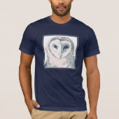 Funky Owl Portrait T-Shirt (Vorderseite)